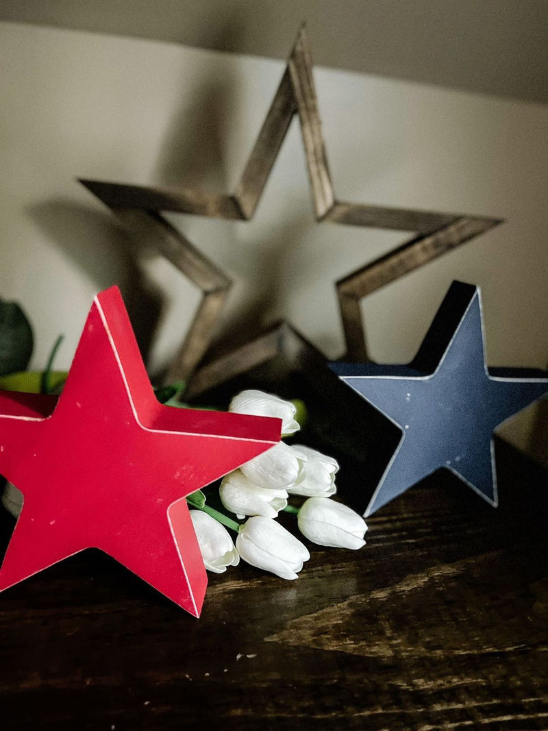 Solid Wood Star