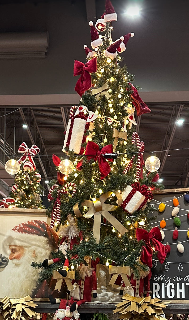 Gold Metal Bow Ornament