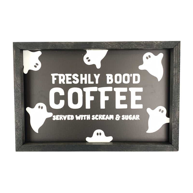 Freshly Boo'd Coffee <br>Framed Art