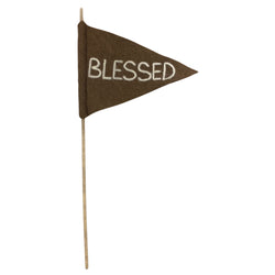 Blessed Felt Flag