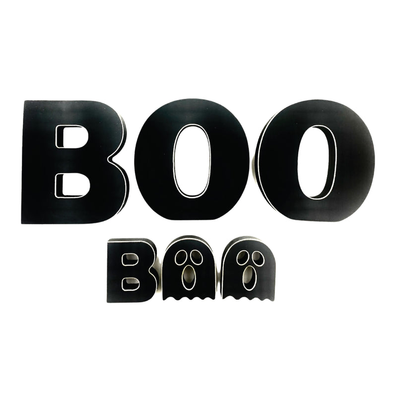 Boo Wood Word