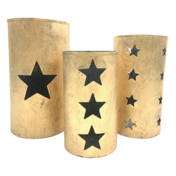 Star Candle Canisters