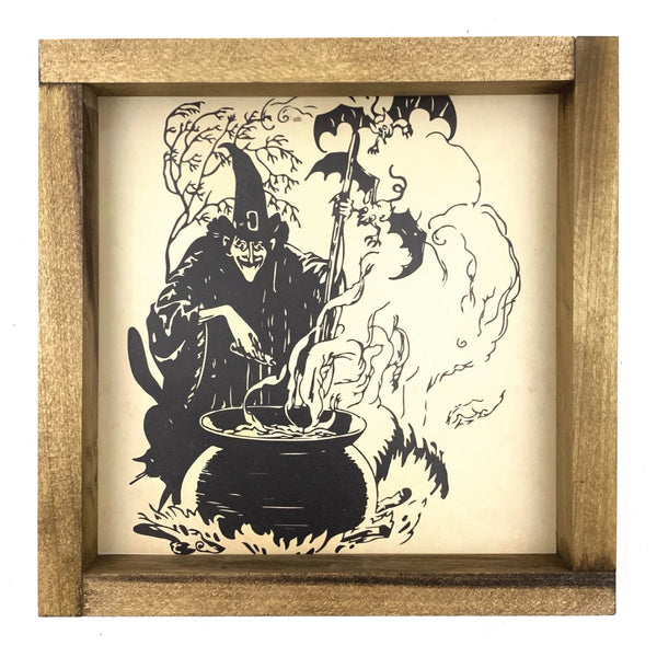 Vintage Witch <br>Framed Art