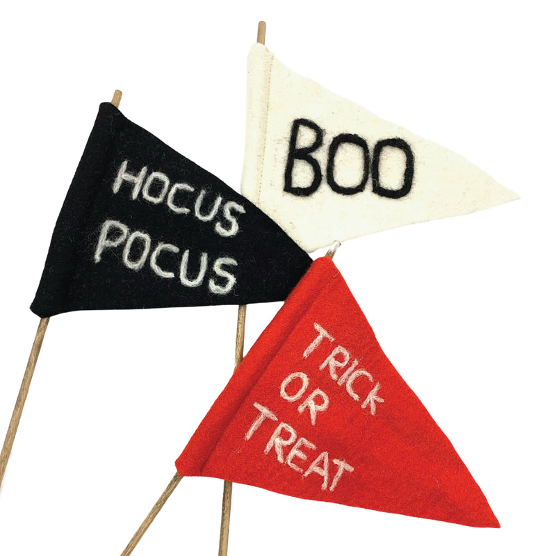 Boo Felt Flag