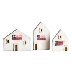 Patriotic Wood Houses