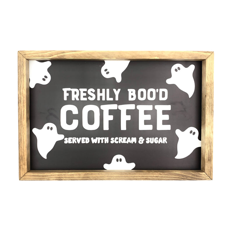 Freshly Boo'd Coffee <br>Framed Art