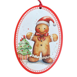 Gingerbread Man with Tree Ornament