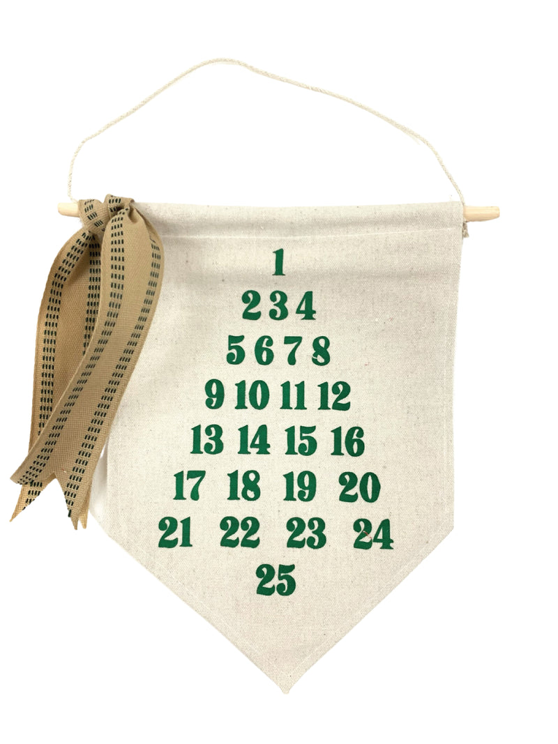 Christmas Tree Countdown <br>Pennant