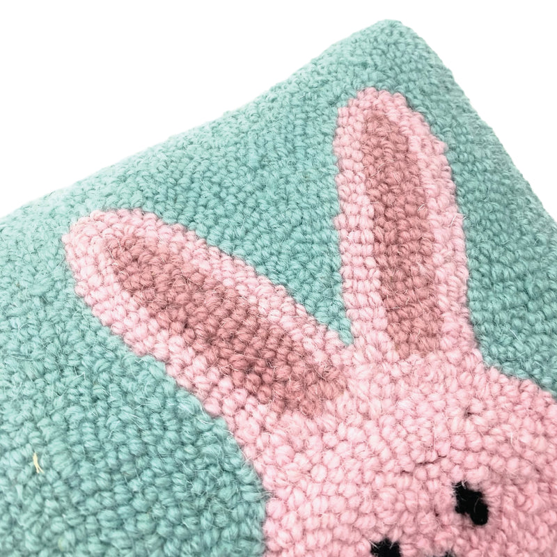 Three Bunny Hook Pillow