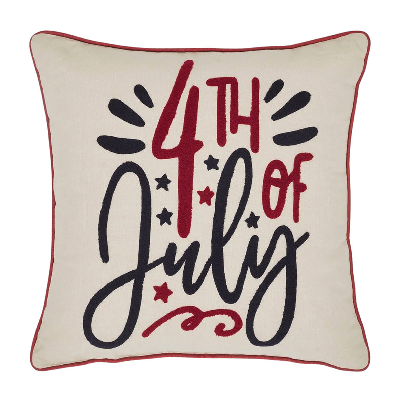 4th of July Pillow