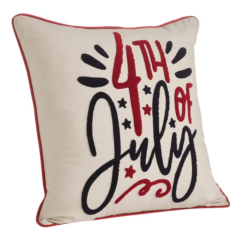 4th of July Pillow