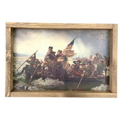 *SALE!* Washington Crossing the Delaware Framed Art