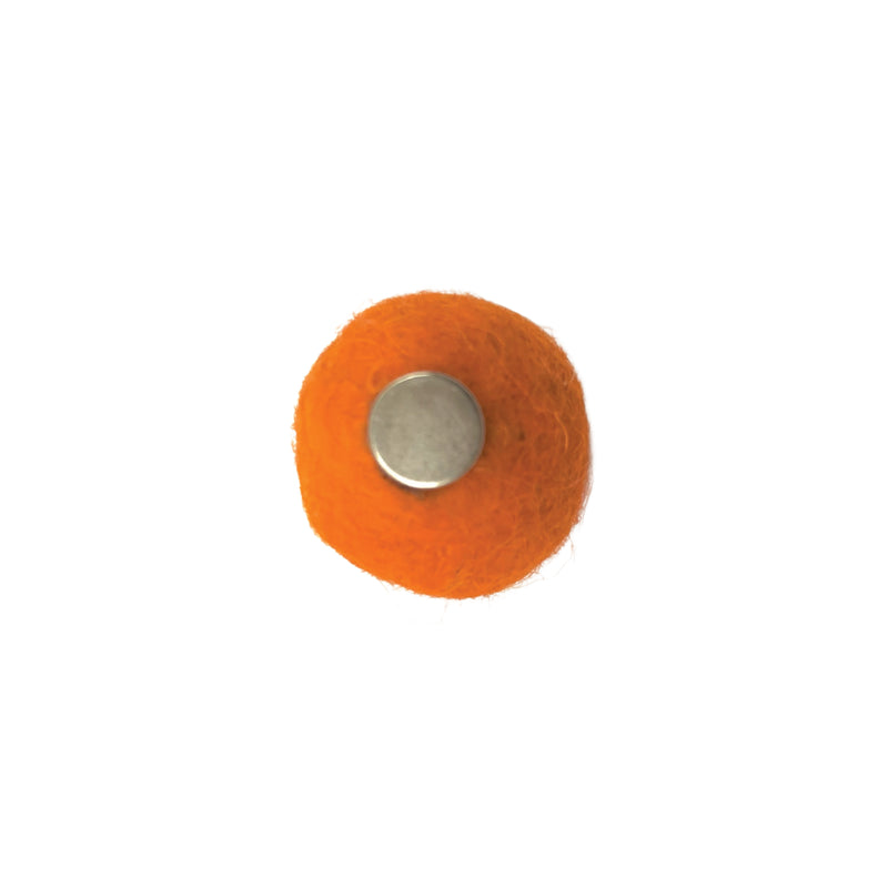 Halloween Felt Ball Magnets