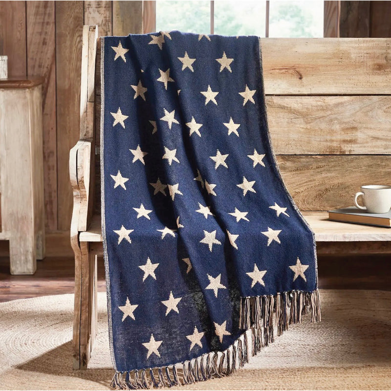 Woven Star Throw