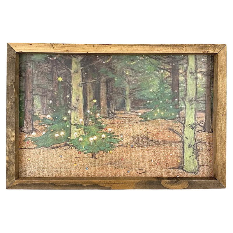 Christmas in the Forest <br>Framed Art