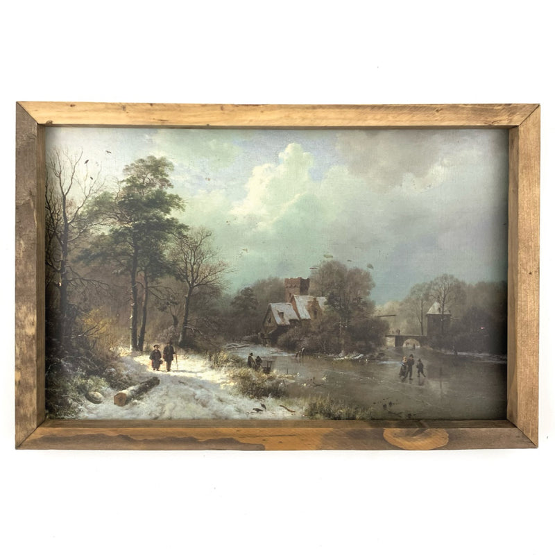 Winter Landscape <br>Framed Print