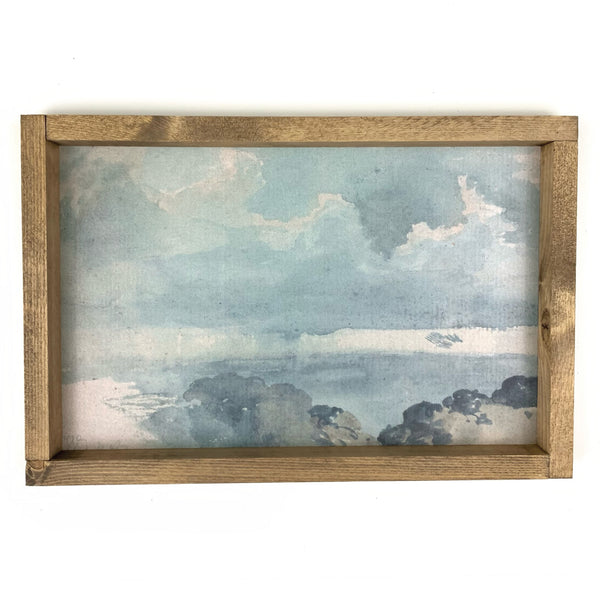 Watercolor Sky <br>Framed Art