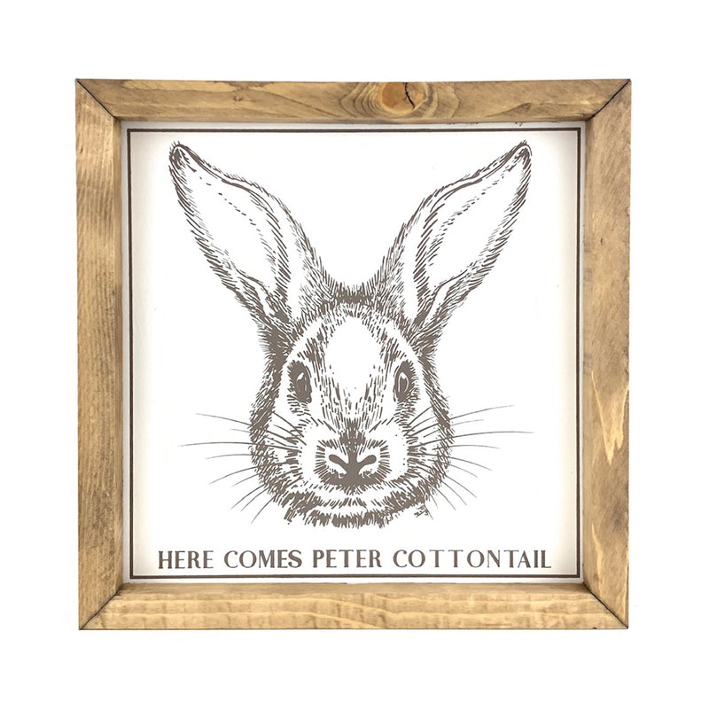 Peter Cottontail <br>Framed Art