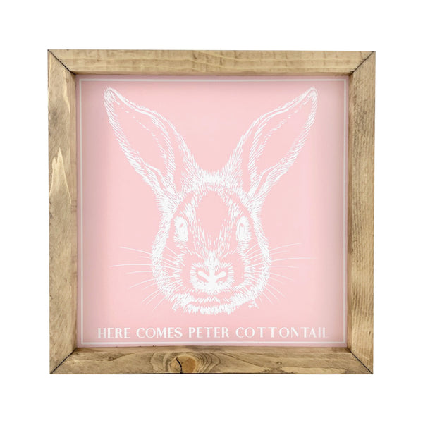 Peter Cottontail <br>Framed Art