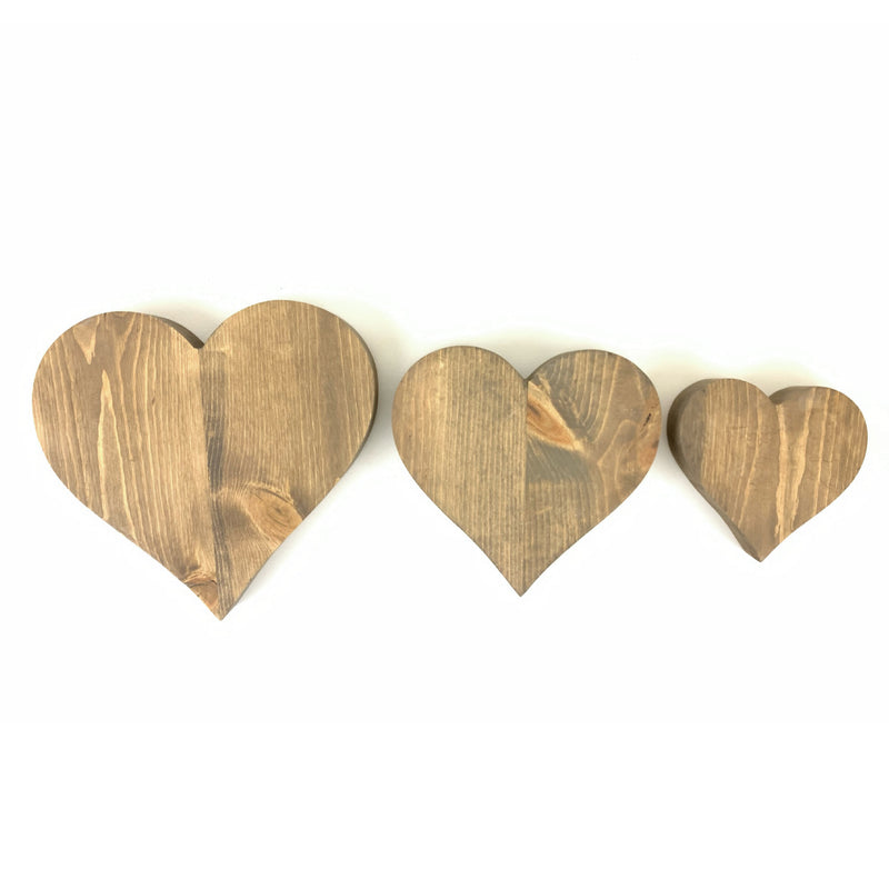 Wood Hearts