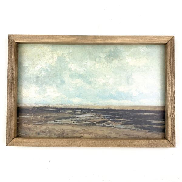 Villerville Beach <br>Framed Art