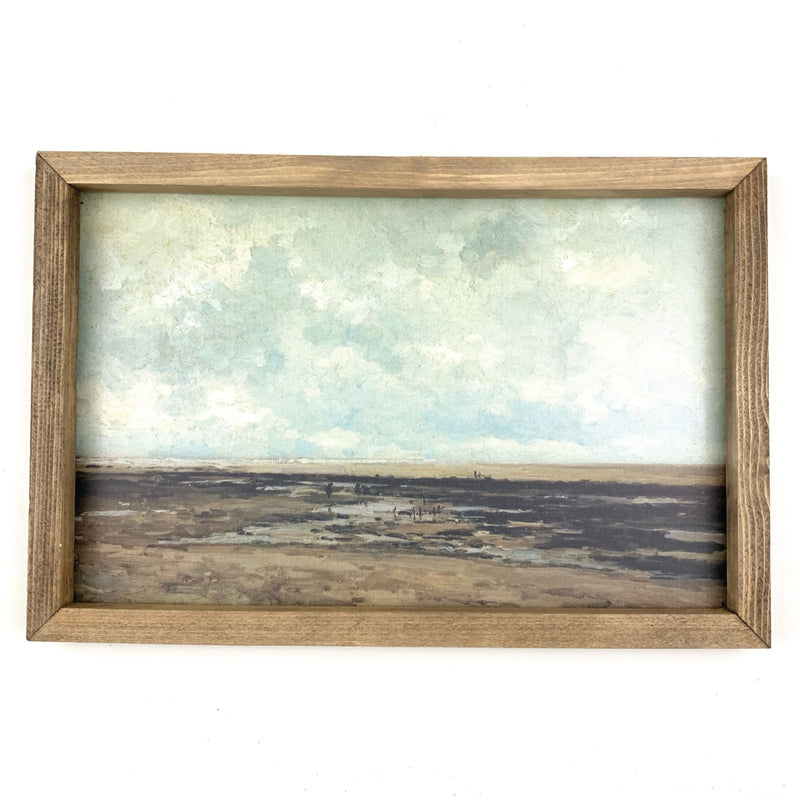 Villerville Beach <br>Framed Art