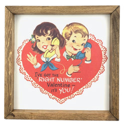 I've Got The Right Number <br>Framed Art