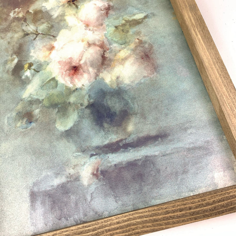 Vase of Roses <br>Framed Art