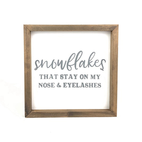 Snowflakes <br>Framed Print