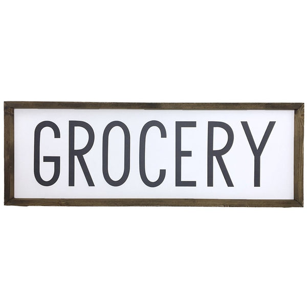 Grocery <br>Framed Saying