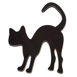 Black Cat Wall Shape