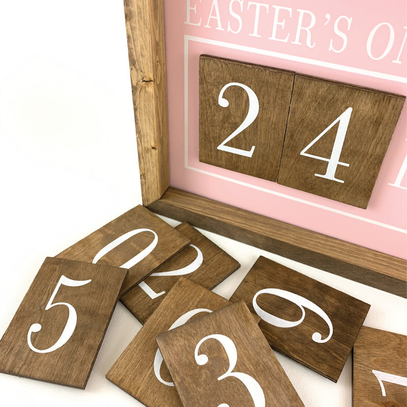 Hippity Hoppity <br>Magnetic Easter Countdown