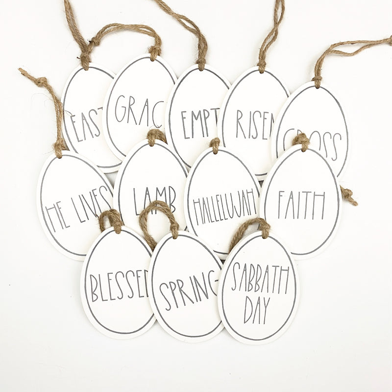 Spiritual Easter Ornament Set