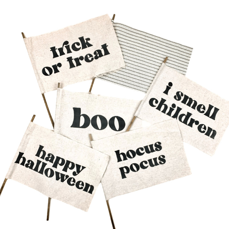 Hocus Pocus Thick Flag