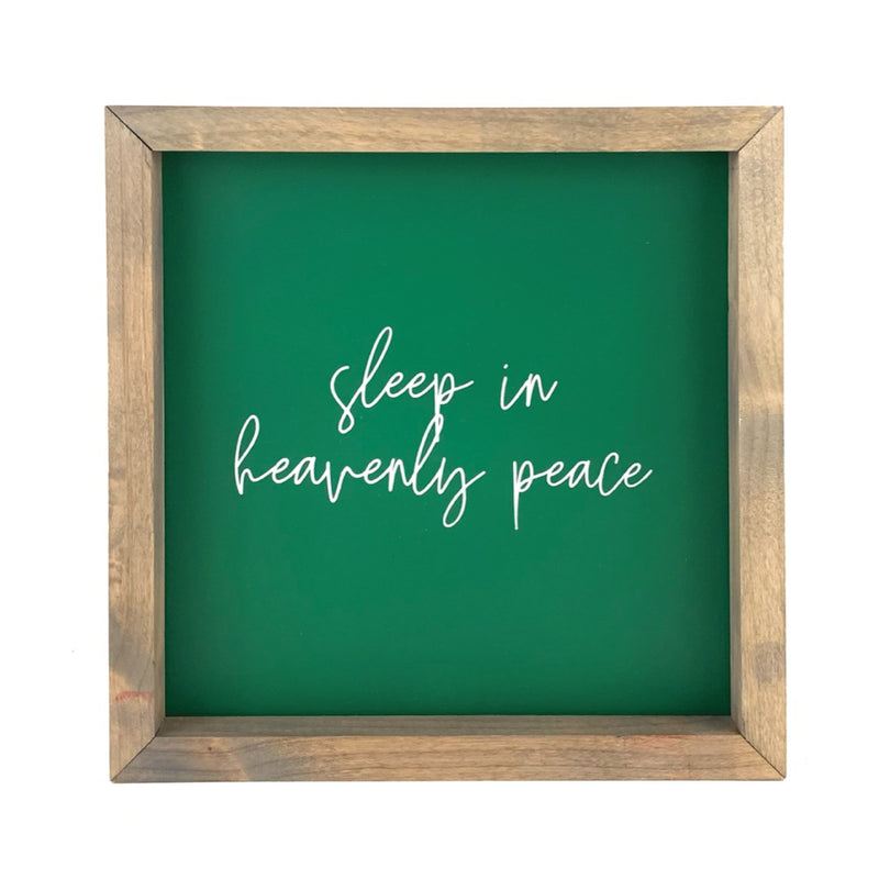 Sleep In Heavenly Peace <br>Framed Print