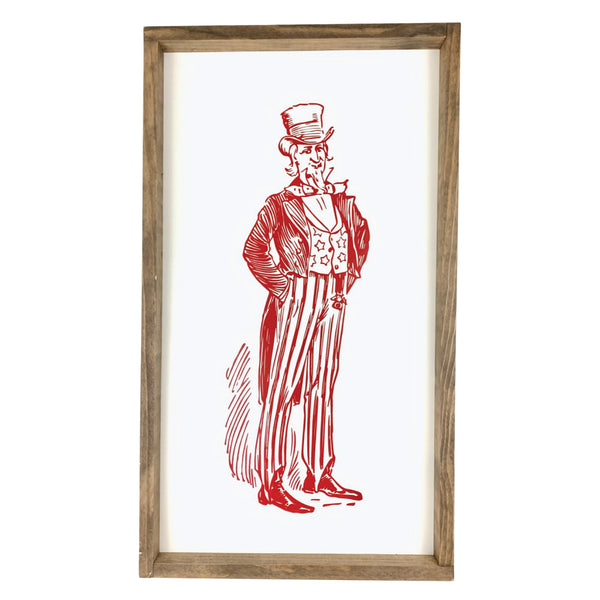 Uncle Sam Framed Art