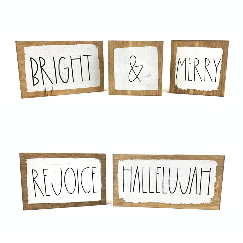 Christmas Word Blocks