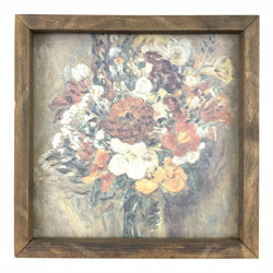 Flower Still Life <br>Framed Art