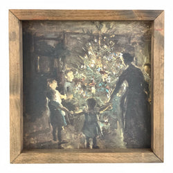 Around the Tree <br>Framed Print