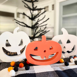 Jack O Lantern Shape Cutout <br>Set of Three