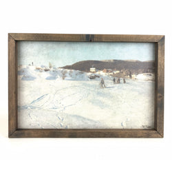 Snow Day <br>Framed Print