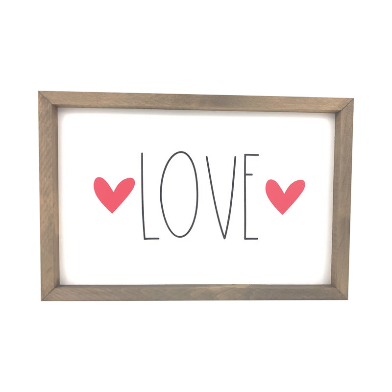 Love <br>Framed Saying