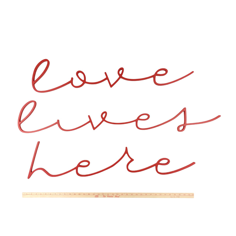 Love Lives Here Script