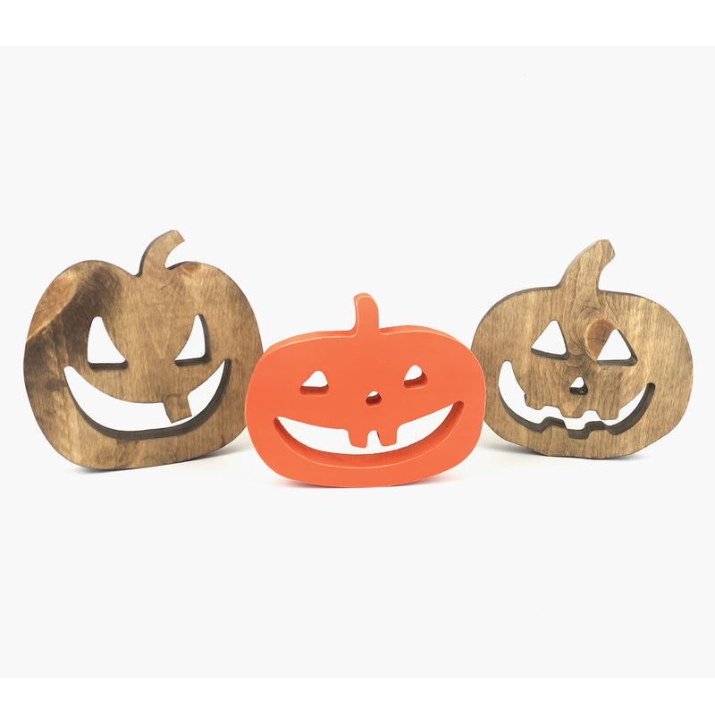 Jack O Lantern Shape Cutout <br>Set of Three