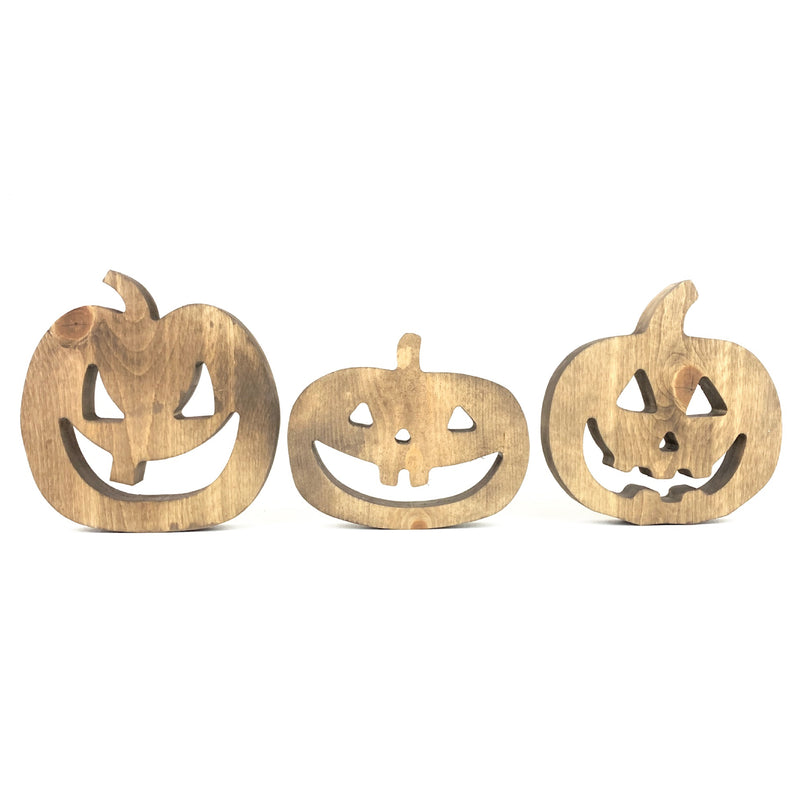 Jack O Lantern Shape Cutout <br>Set of Three