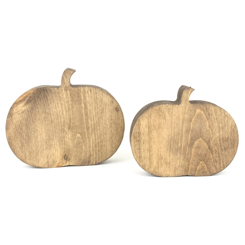 Pumpkin Shape Cutout <br>Set of Two