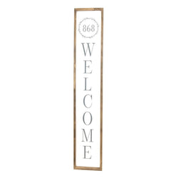 Personalized Address Welcome <br>Porch Board