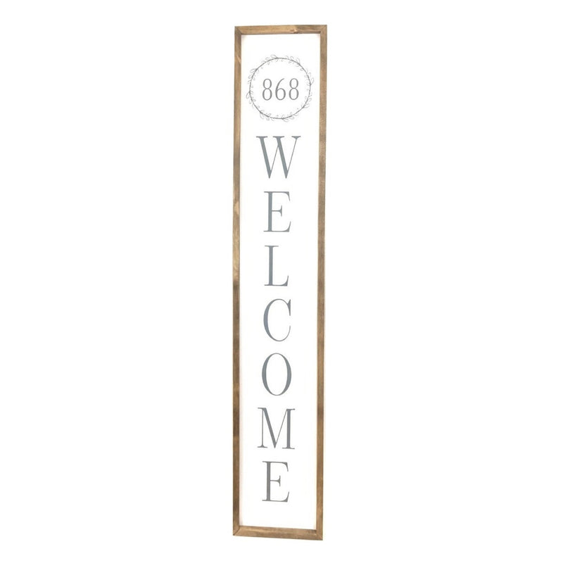 Personalized Address Welcome <br>Porch Board