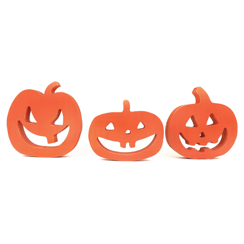 Jack O Lantern Shape Cutout <br>Set of Three