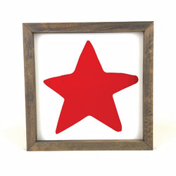 Star Framed Art